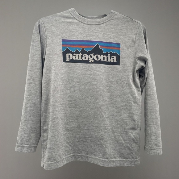 Patagonia Other - Kids Patagonia Size Large Long Sleeve Shirt Breathable Grey